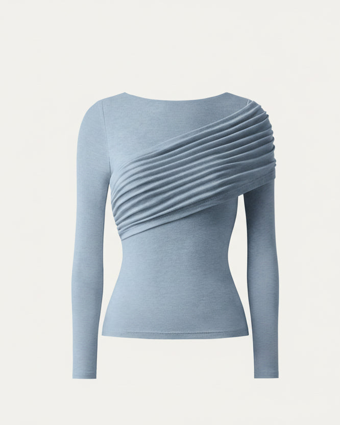 Éternelle™ | Haut semi-transparent à manches longues