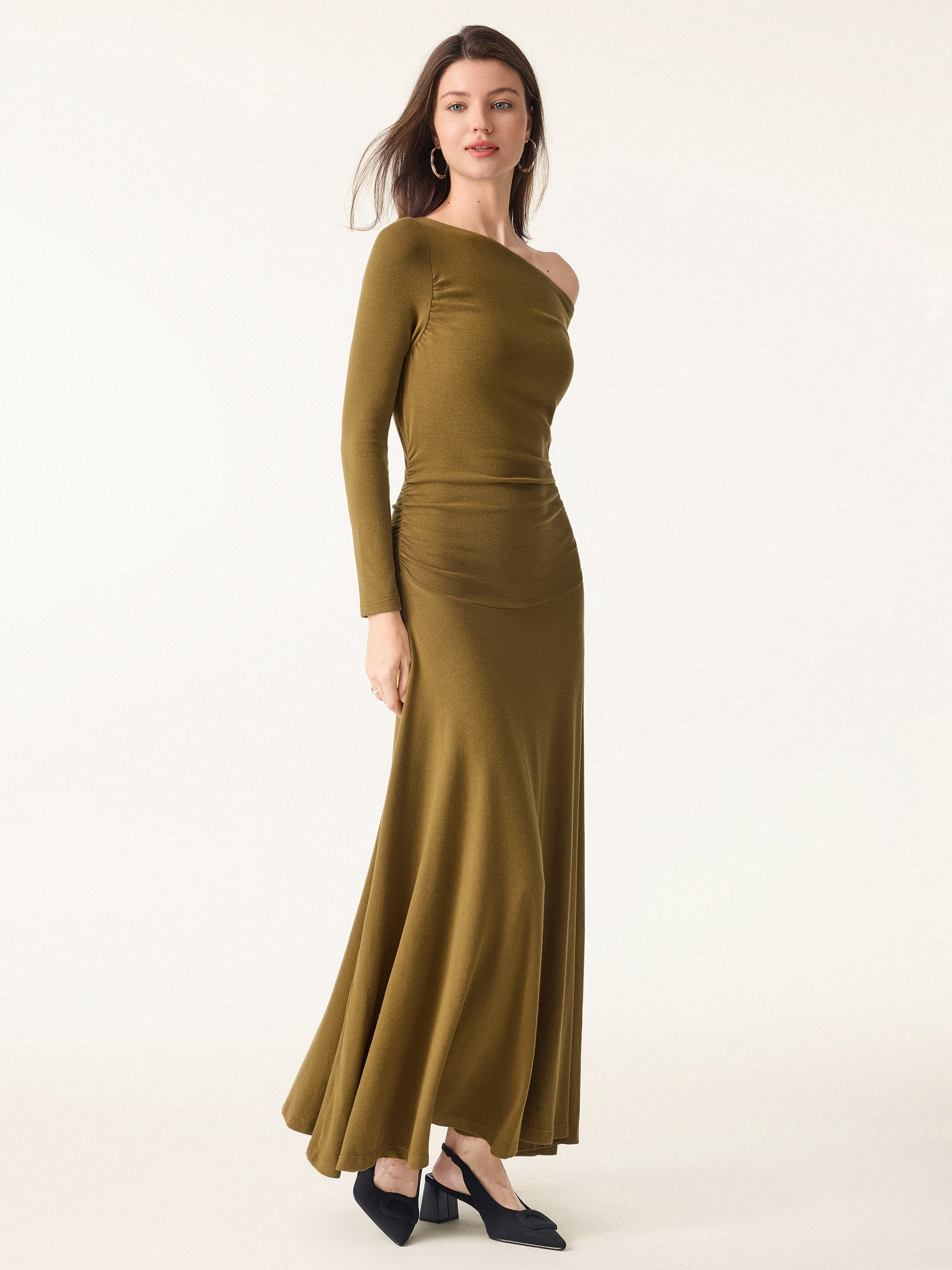 Éternelle ™ | Robe Longue Asymétrique
