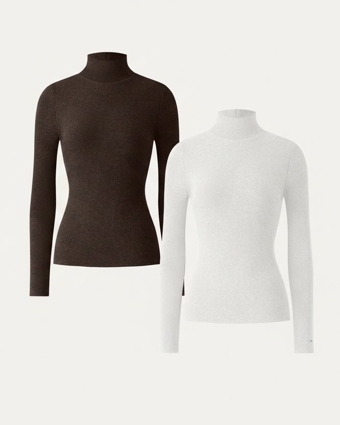 Éternelle™ | Col Roulé à Manches Longues