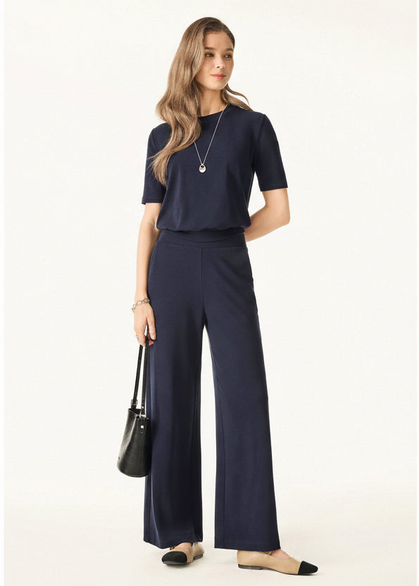 Éternelle ™ | 2 Pièces Ensemble Pantalon et Col Rond