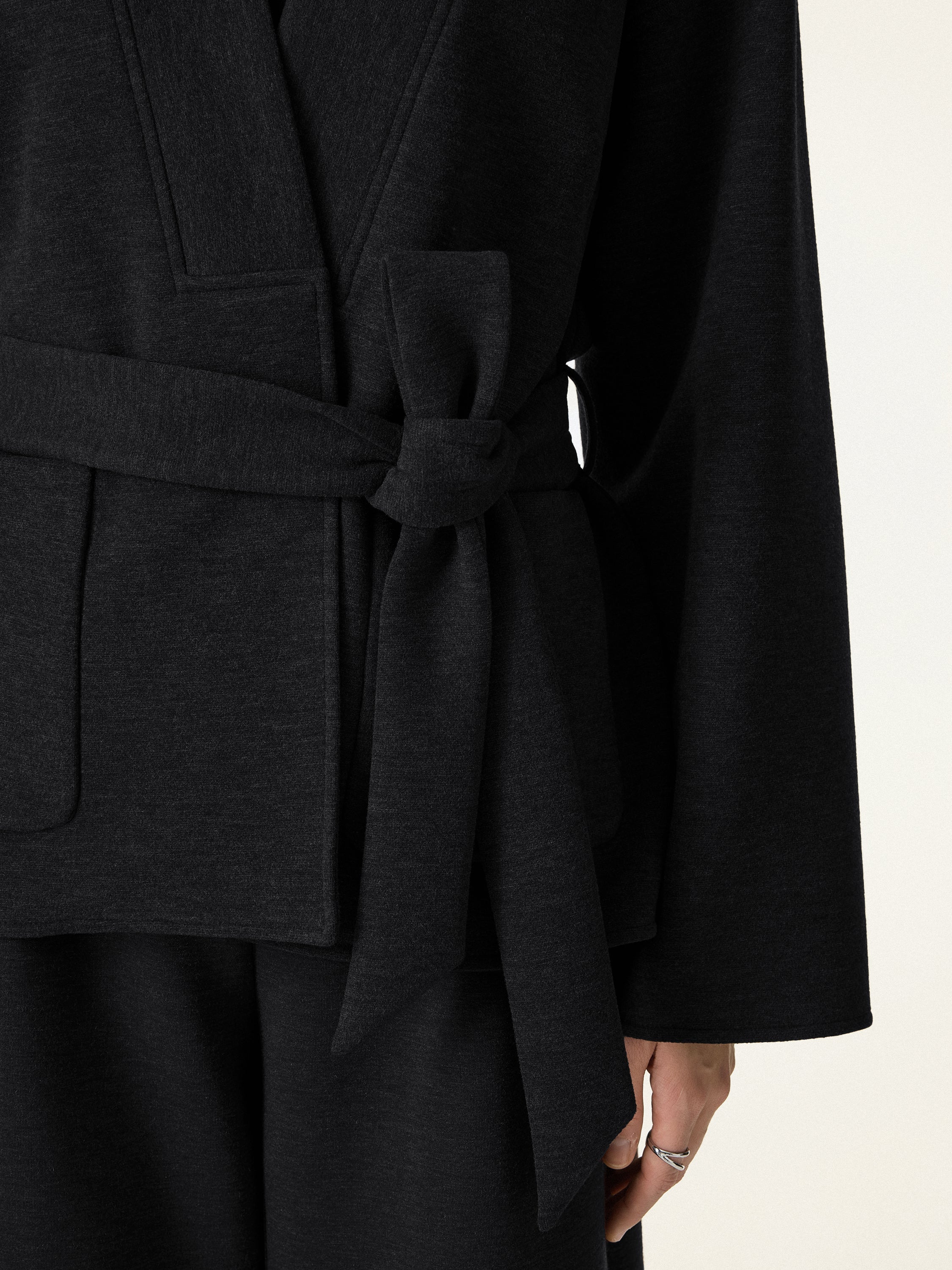 Éternelle ™ | Manteau Style Robe Ceinturé