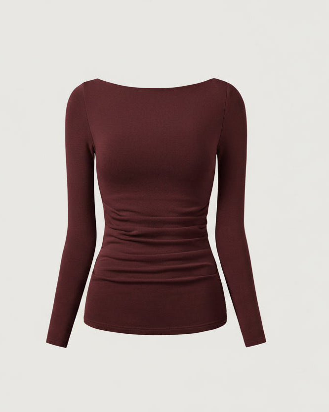 Éternelle™ | Espresso Top Col Bateau