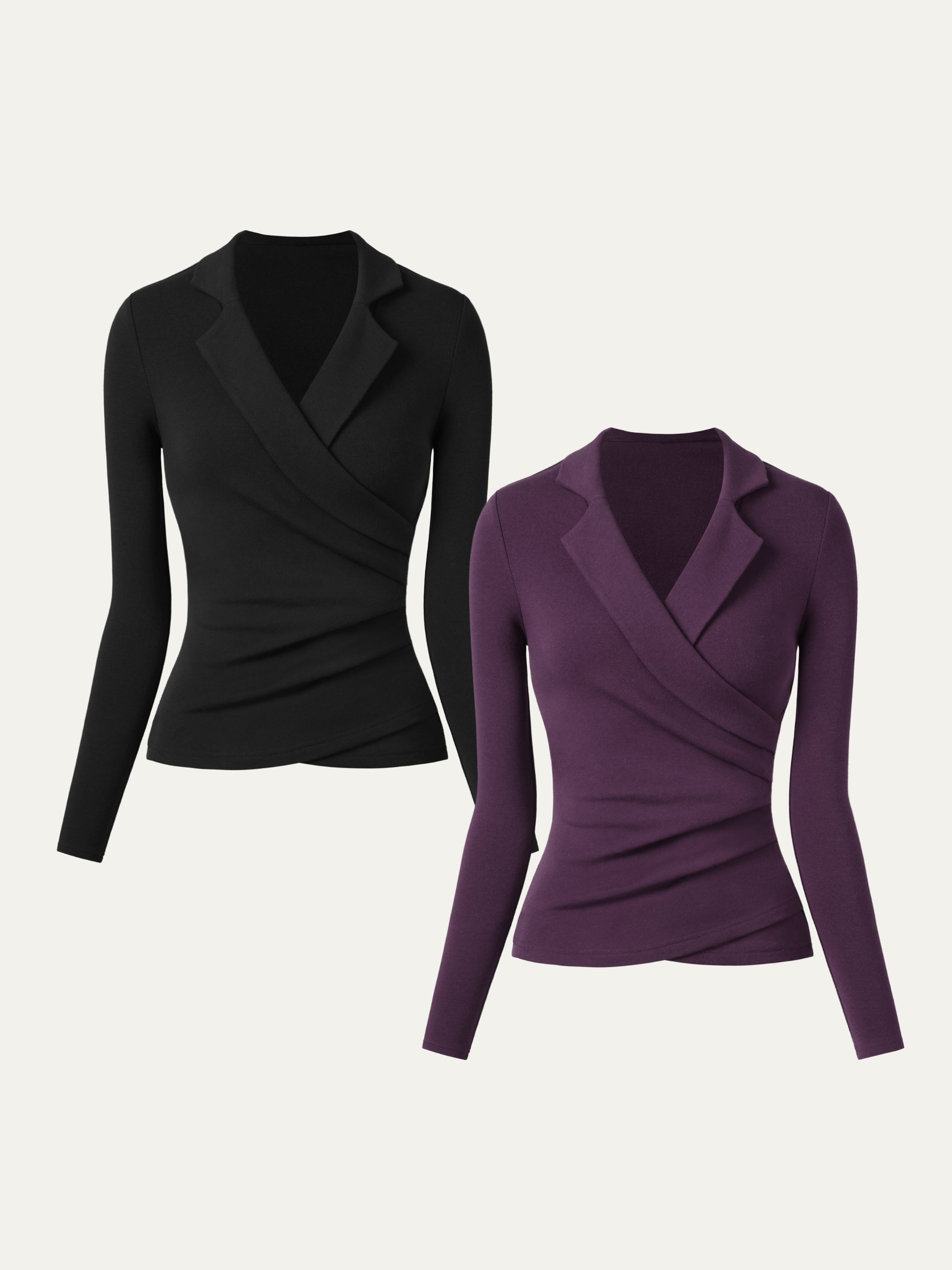 Éternelle™ | Haut à Col et à Encolure en V