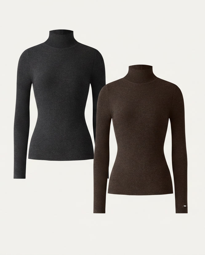 Éternelle™ | Col Roulé à Manches Longues