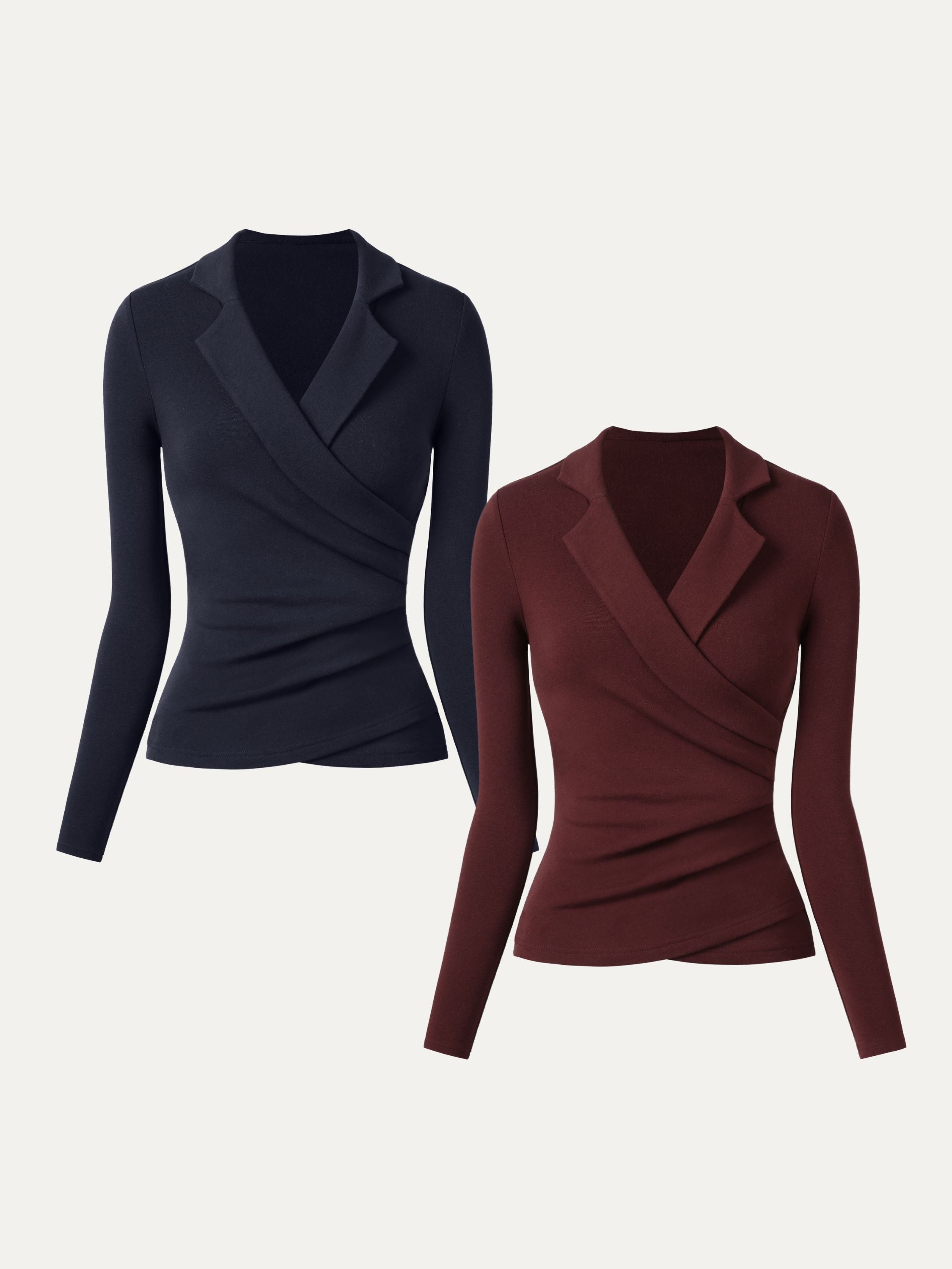Éternelle™ | Haut à Col et à Encolure en V