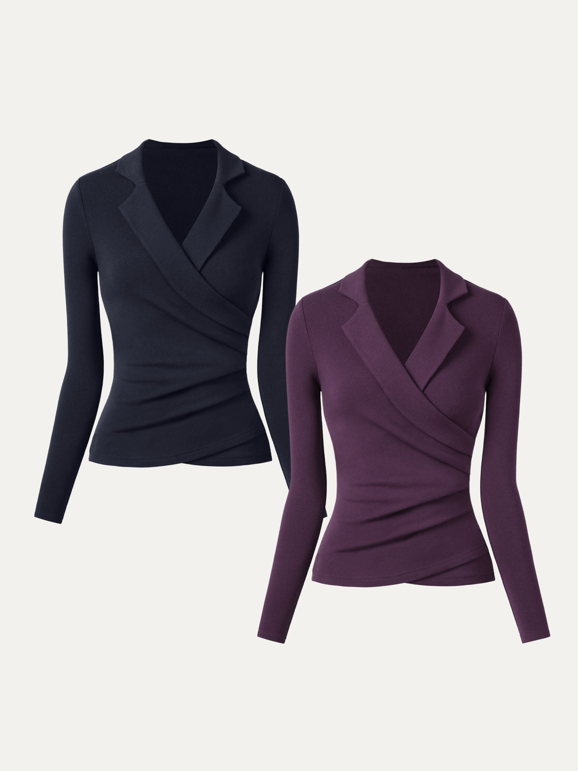 Éternelle™ | Haut à Col et à Encolure en V
