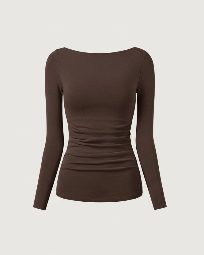 Éternelle™ | Espresso Top Col Bateau