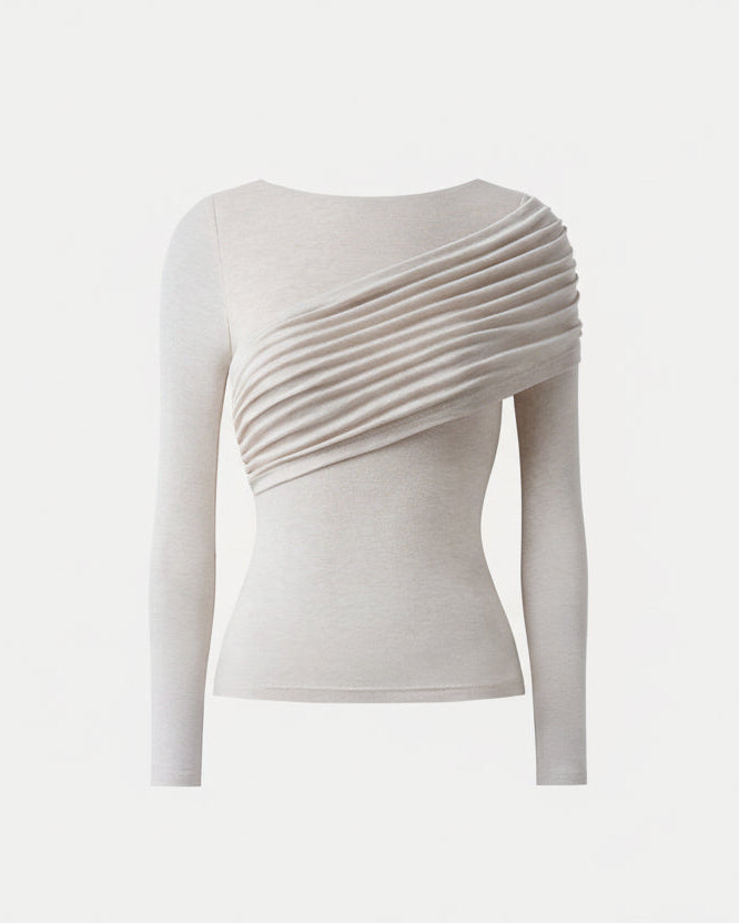 Éternelle™ | Haut semi-transparent à manches longues