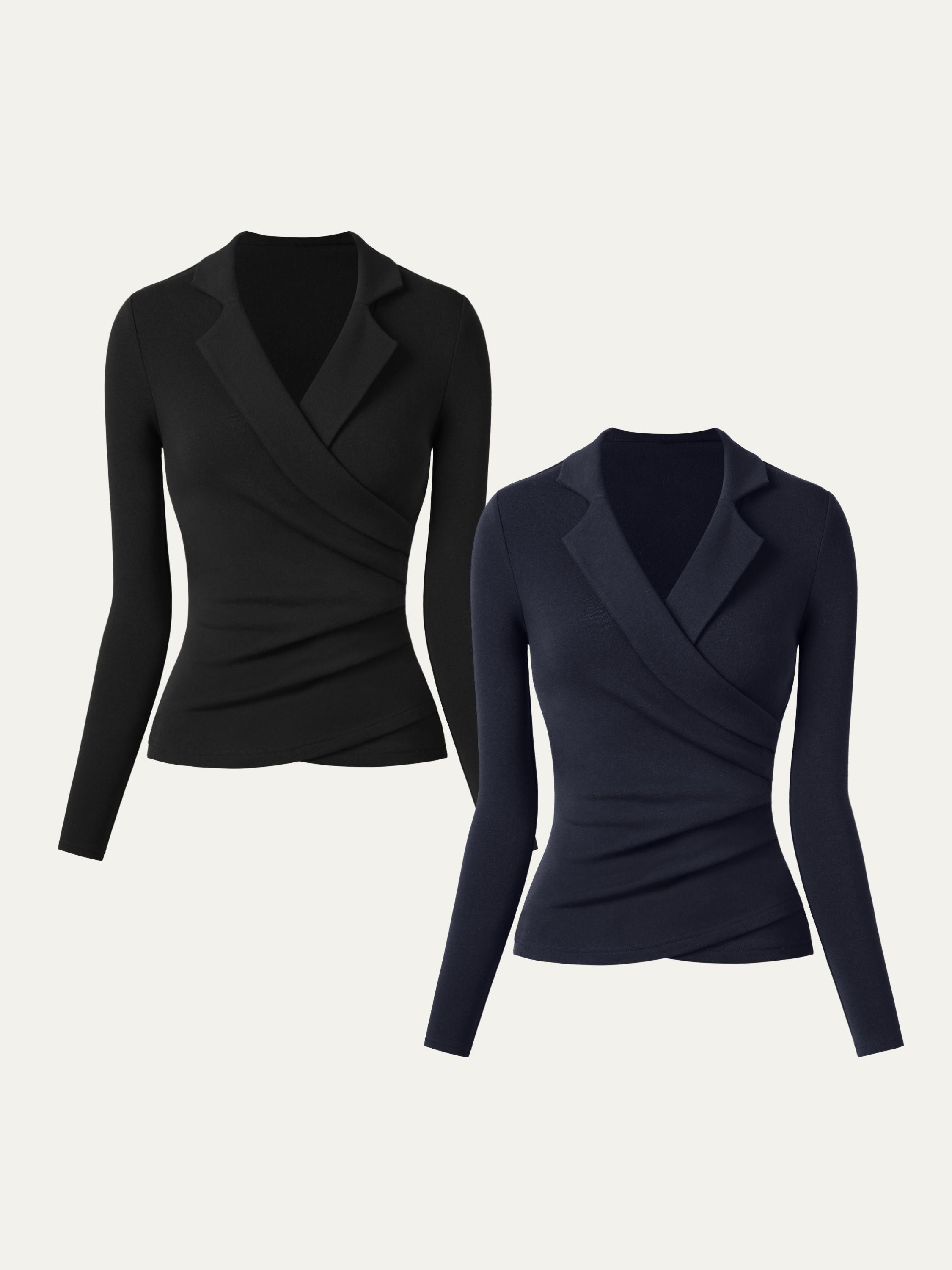 Éternelle™ | Haut à Col et à Encolure en V