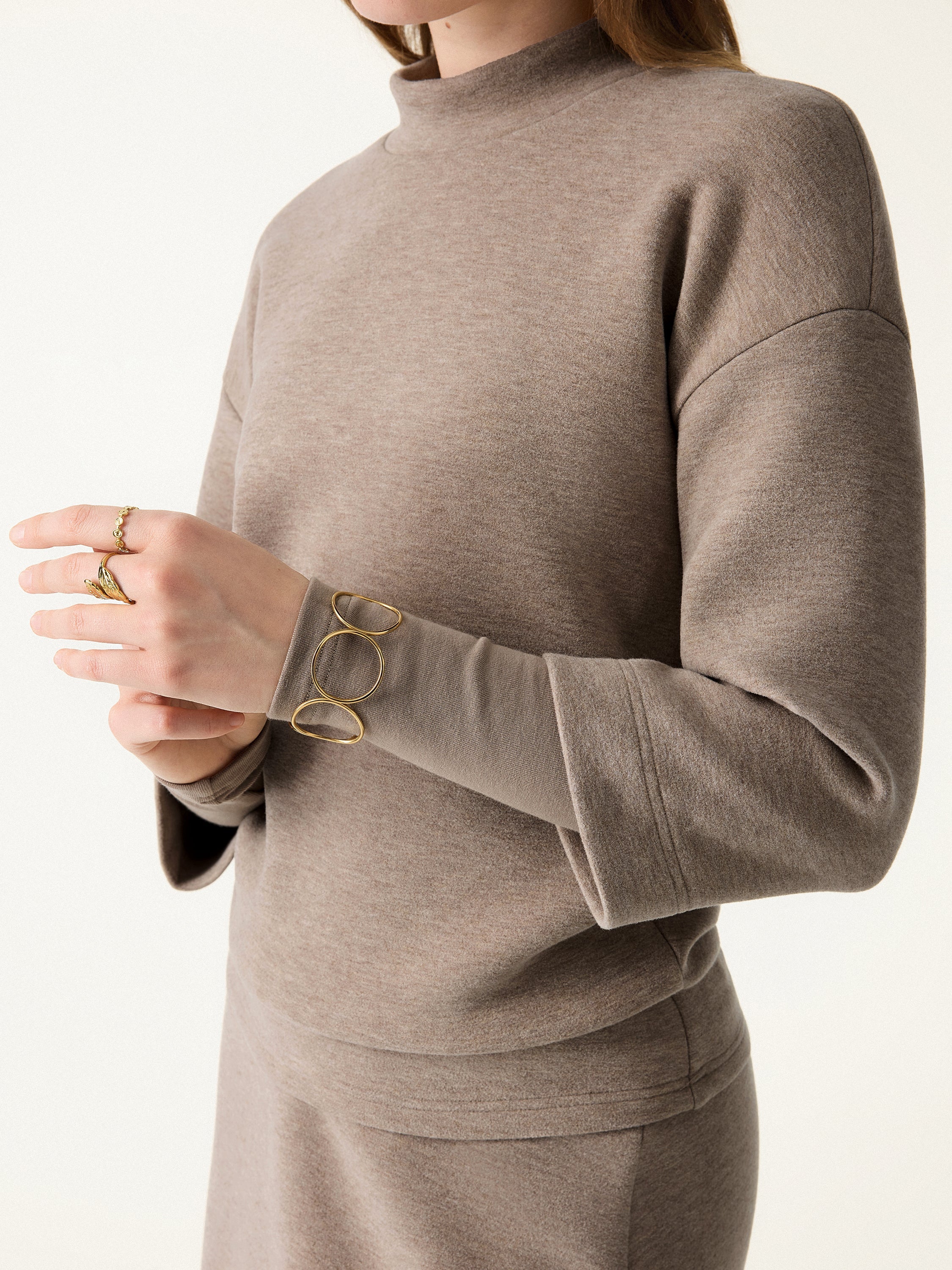 Éternelle ™ | Ensemble 2 Pièces Pull et Jupe Midi