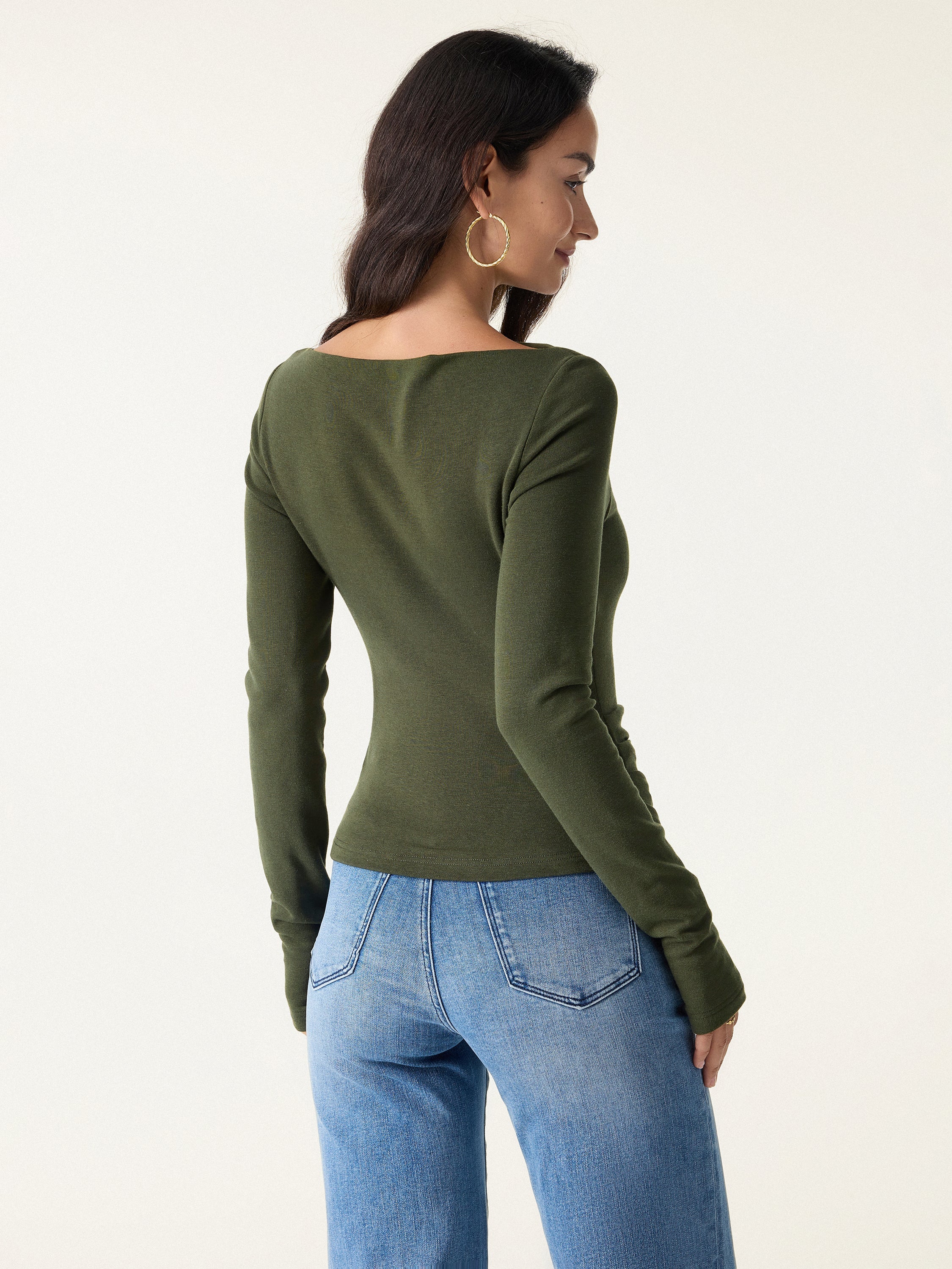 Éternelle™ | Haut Asymétrique à Encolure Bateau