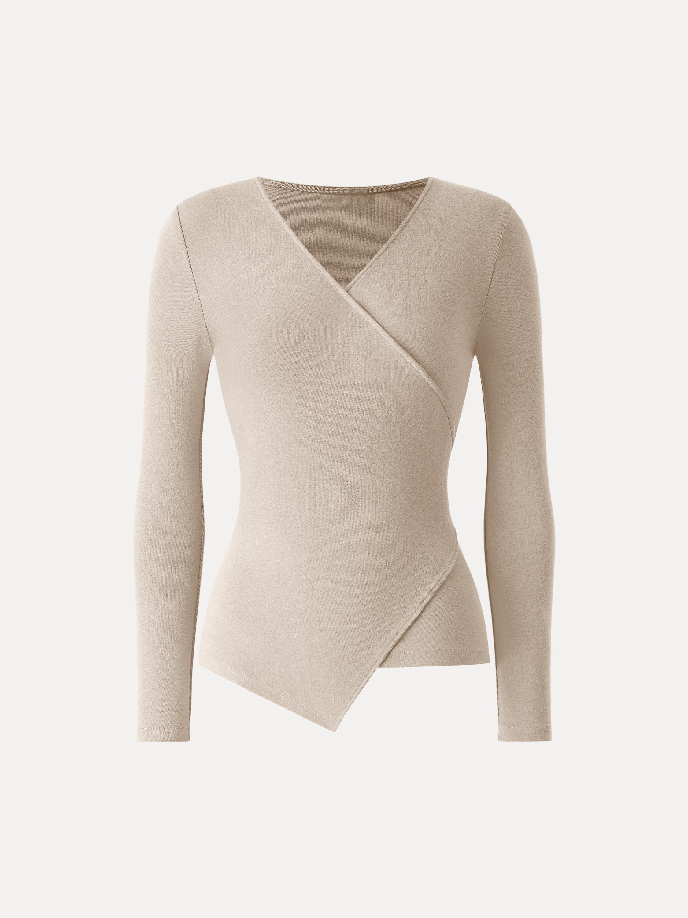 Éternelle™ | Top vert à col en V