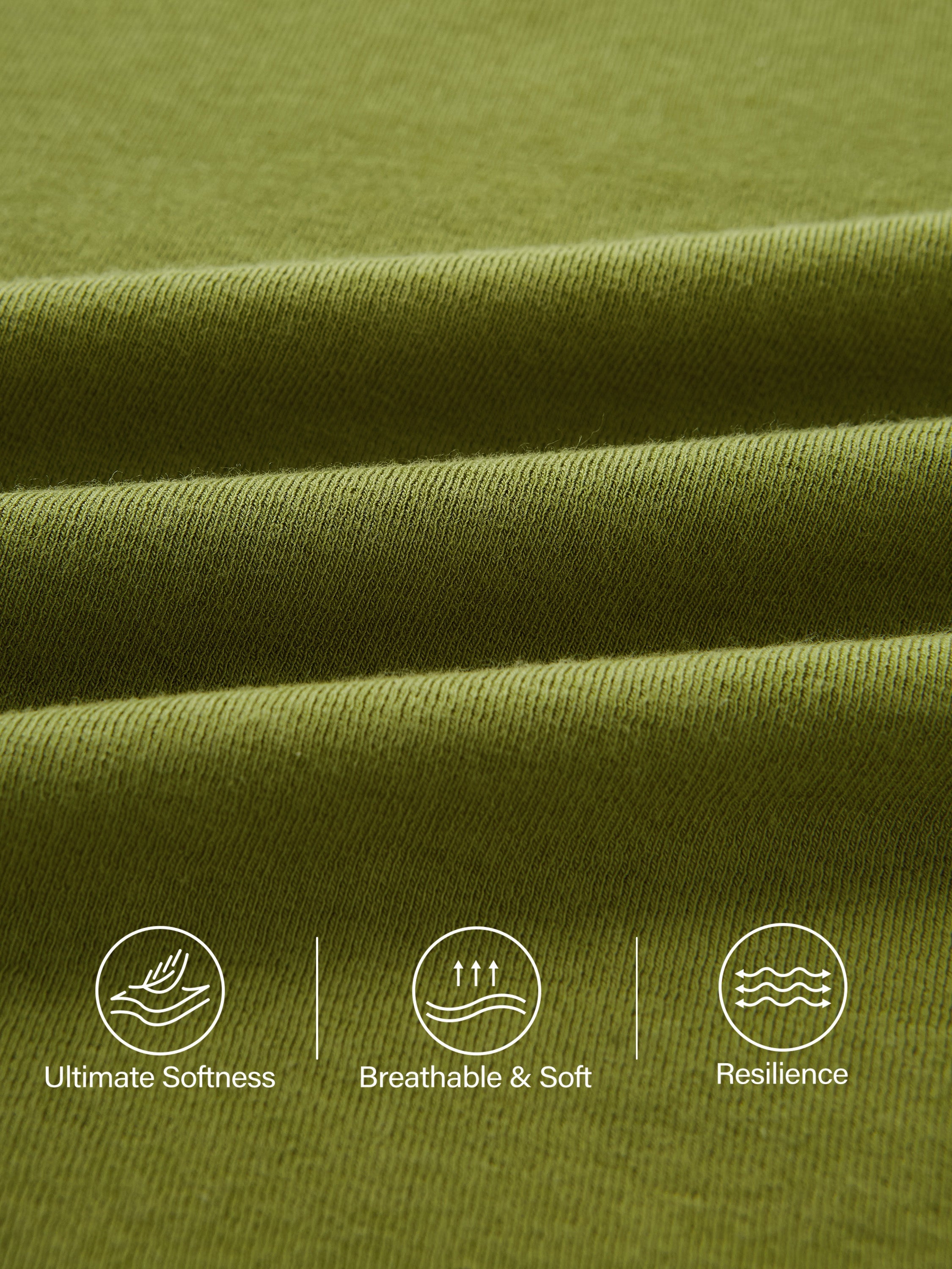 Éternelle™ | Top vert à col en V