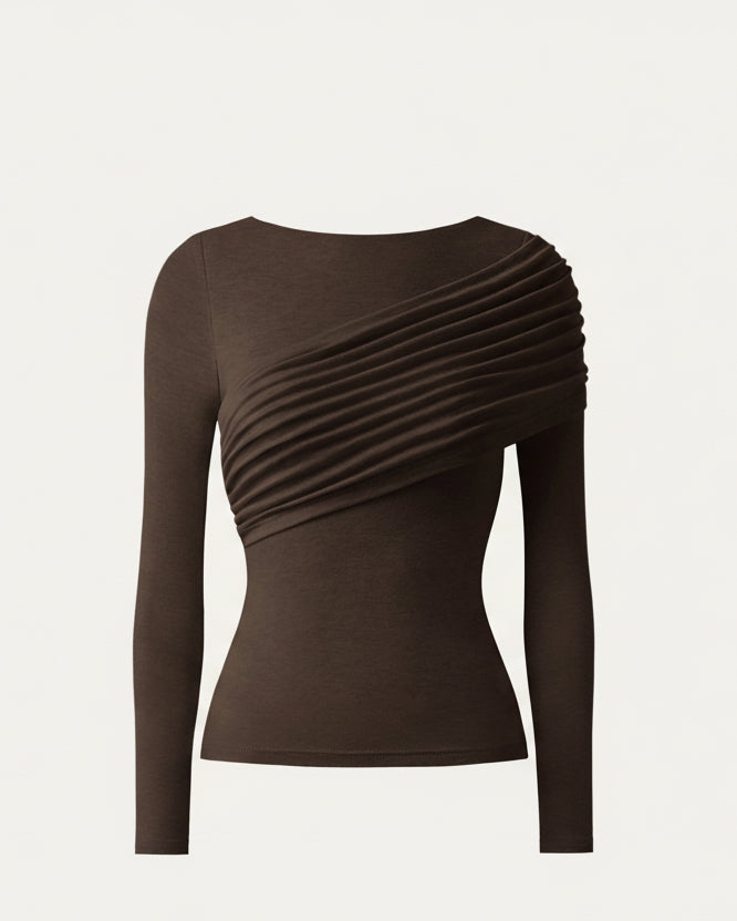 Éternelle™ | Haut semi-transparent à manches longues