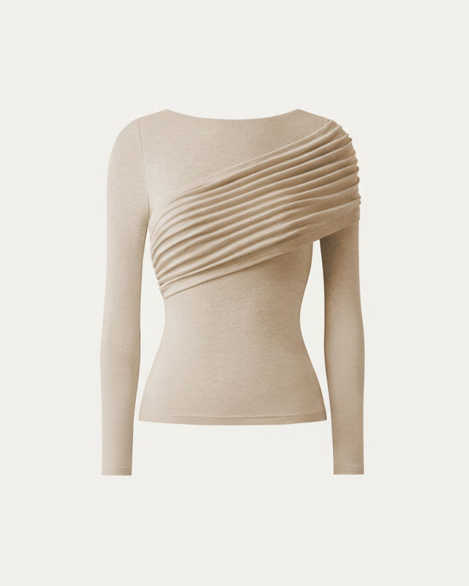 Éternelle™ | Haut semi-transparent à manches longues