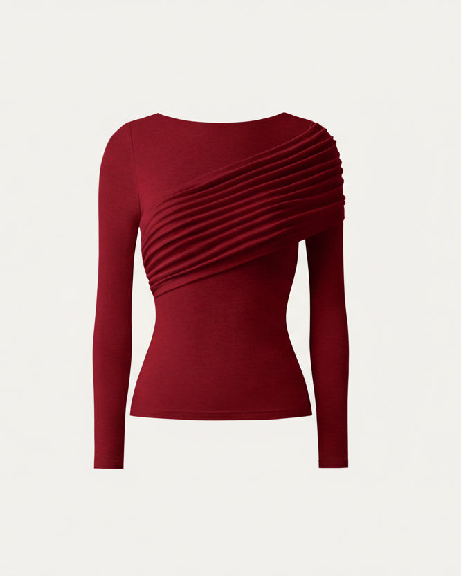 Éternelle™ | Haut semi-transparent à manches longues