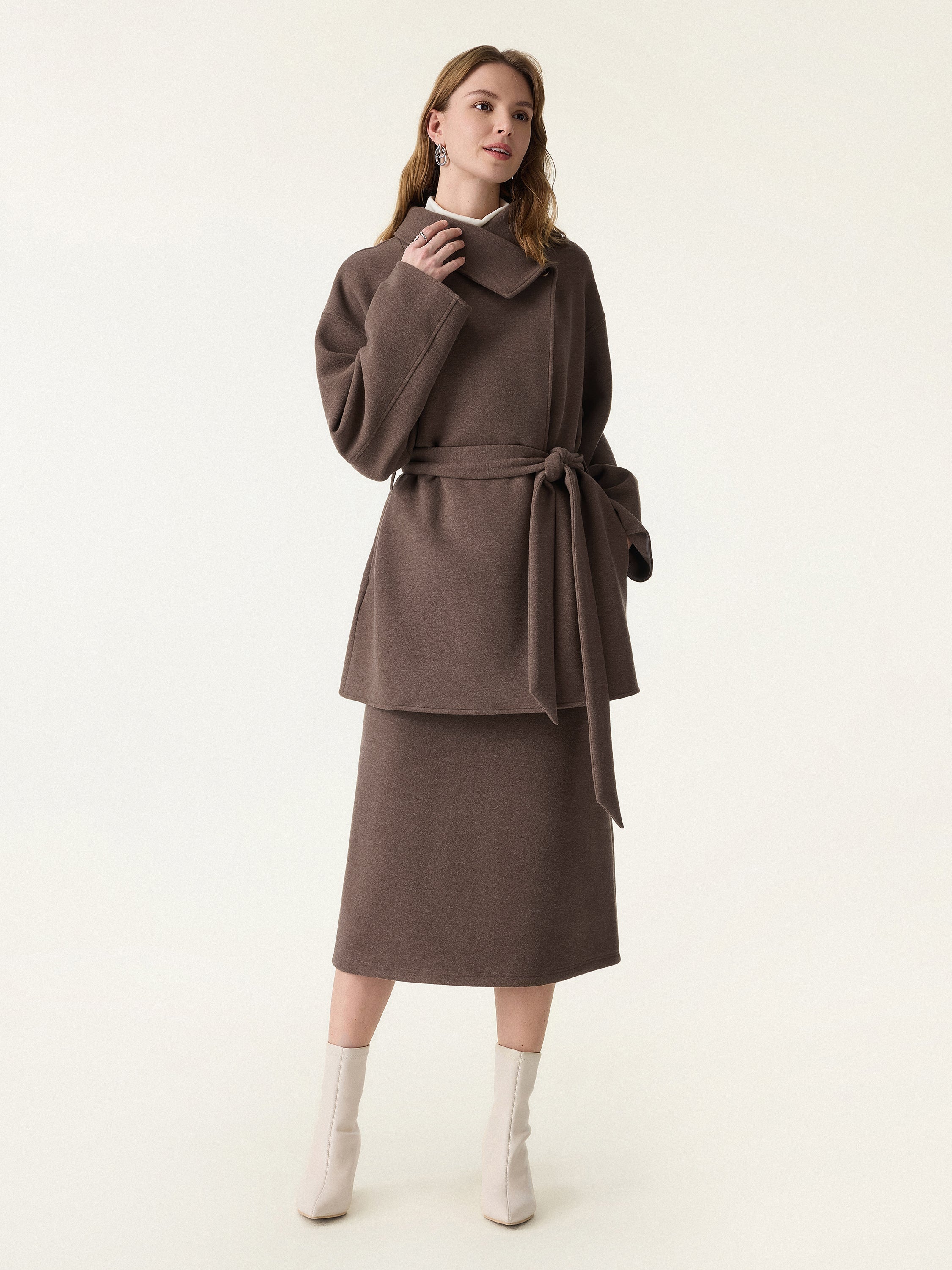 Éternelle ™ | Manteau ceinturé