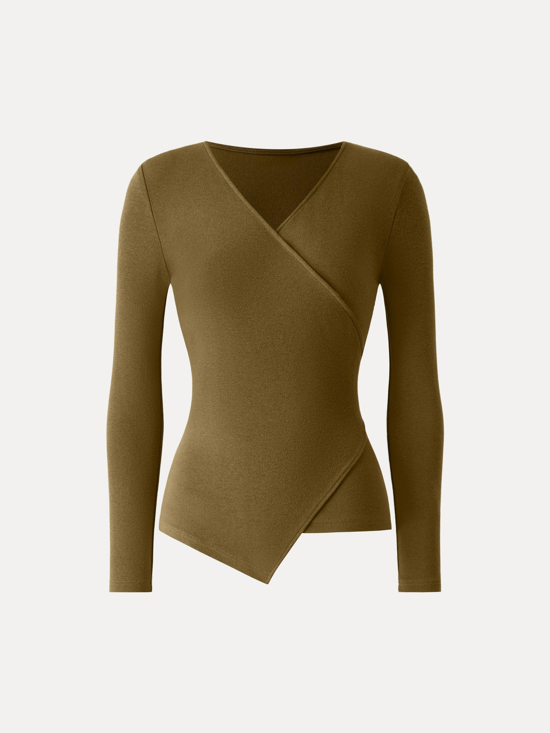 Éternelle™ | Top vert à col en V