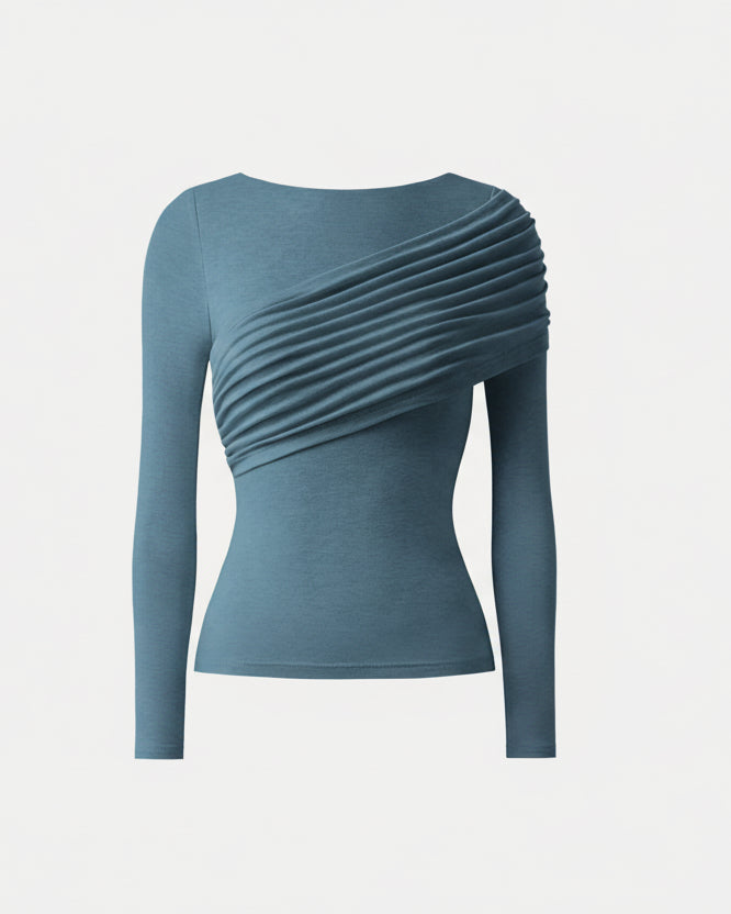 Éternelle™ | Haut semi-transparent à manches longues