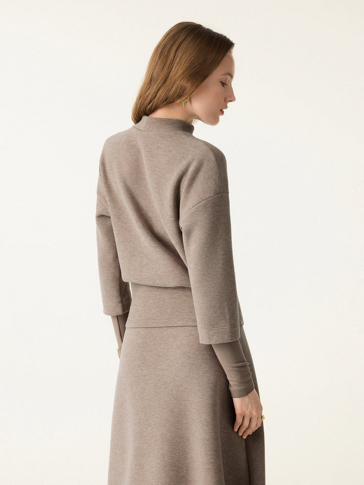 Éternelle ™ | Ensemble 2 Pièces Pull et Jupe Midi