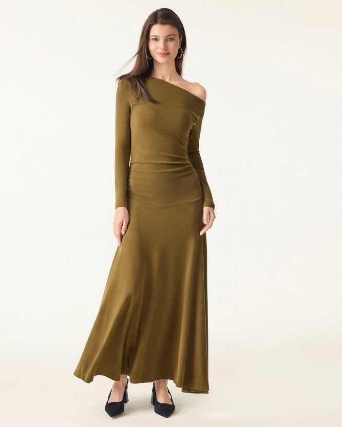 Éternelle ™ | Robe Longue Asymétrique