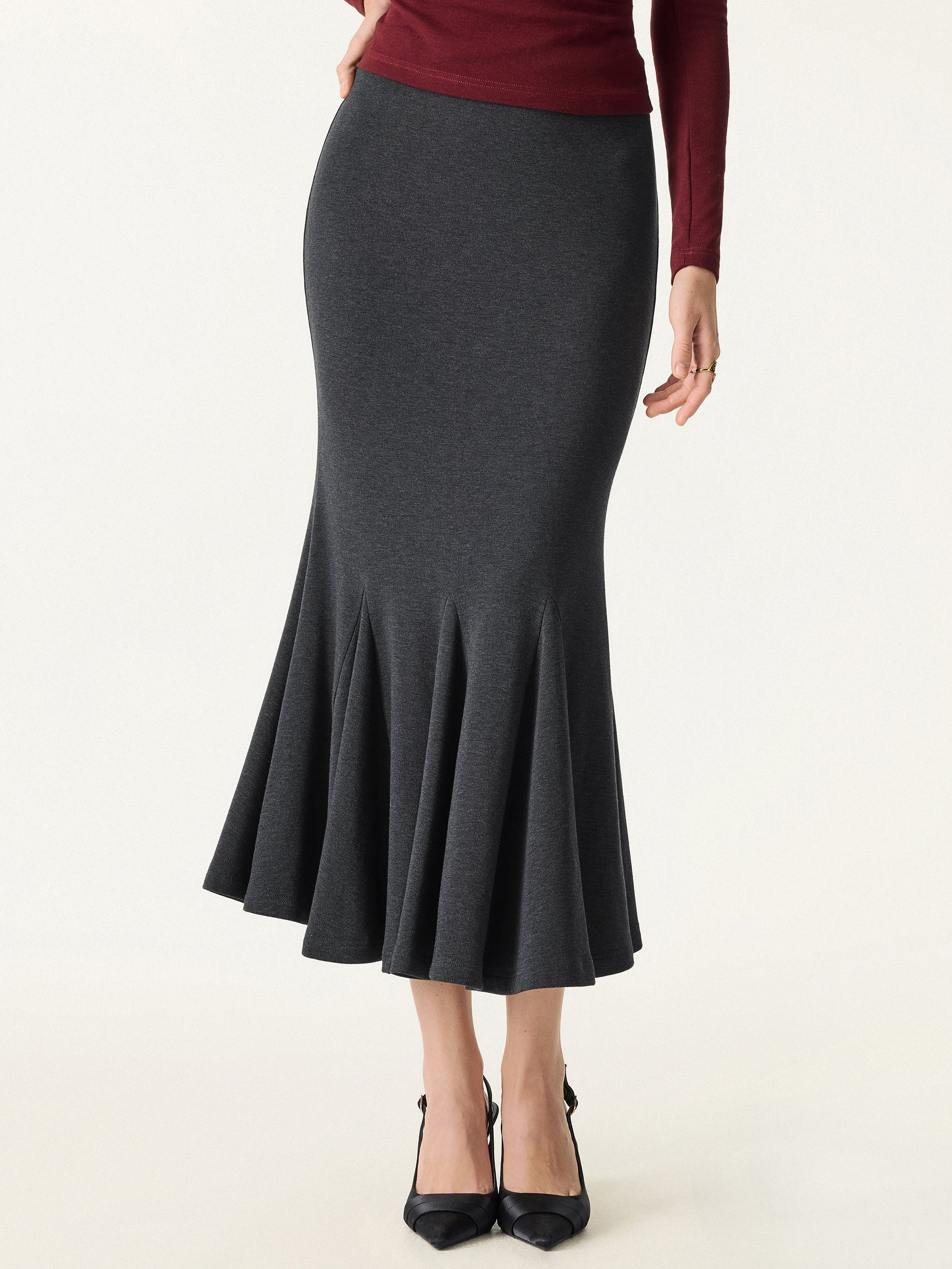 Éternelle™ | Jupe midi évasée